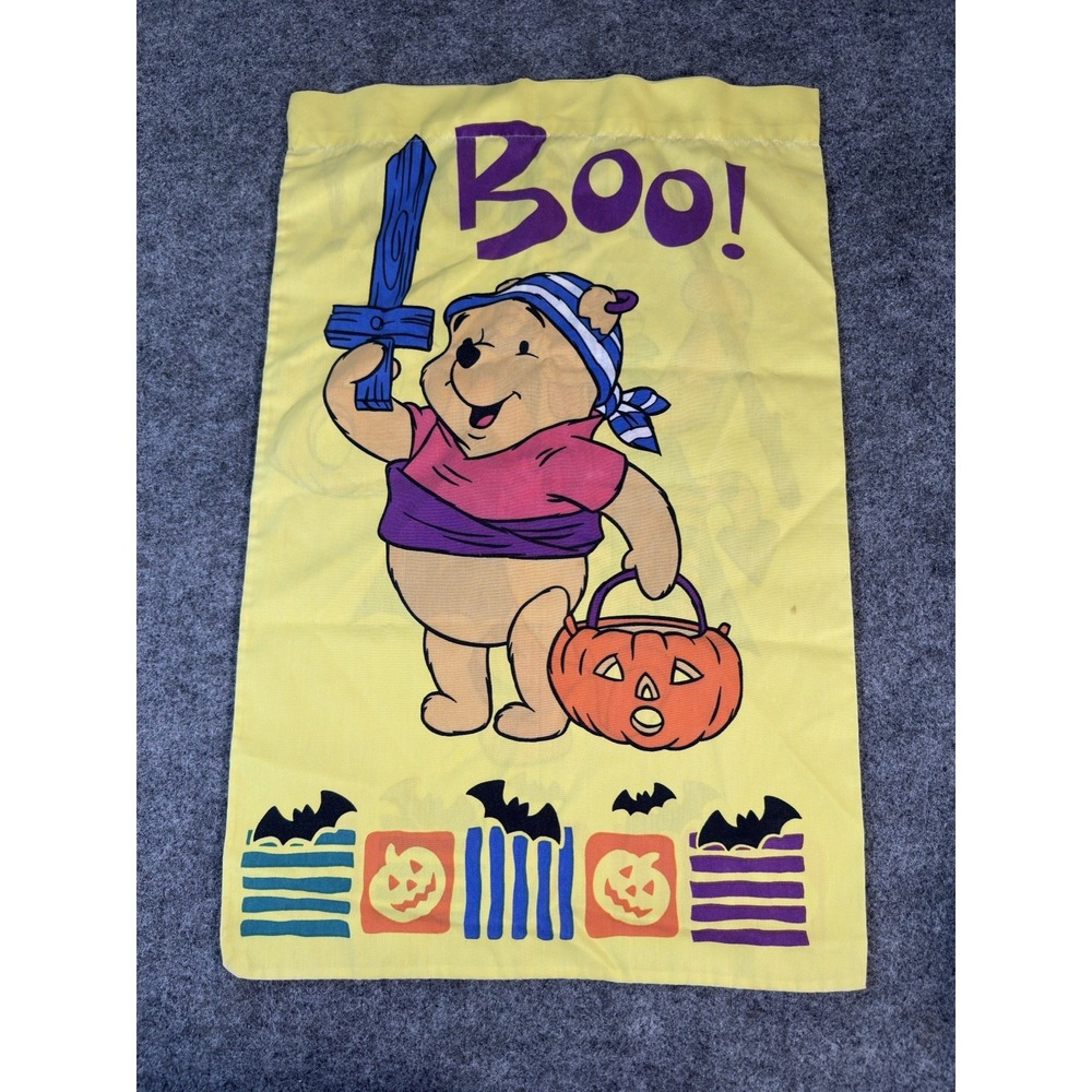 Vintage 1990s Disney Winnie-the-Pooh Tigger Halloween pillowcase
